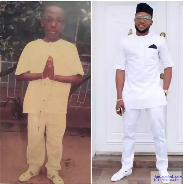 Checkout Photo Of Singer Kcee As A Little Boy